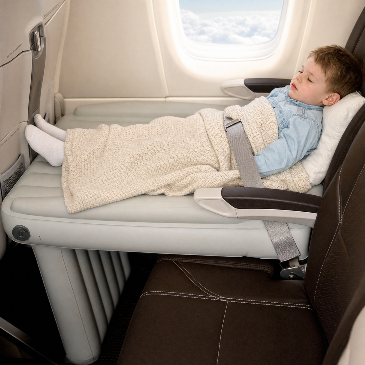 Snoozle Airplane Seat Bed™