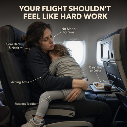 Snoozle Airplane Seat Bed™