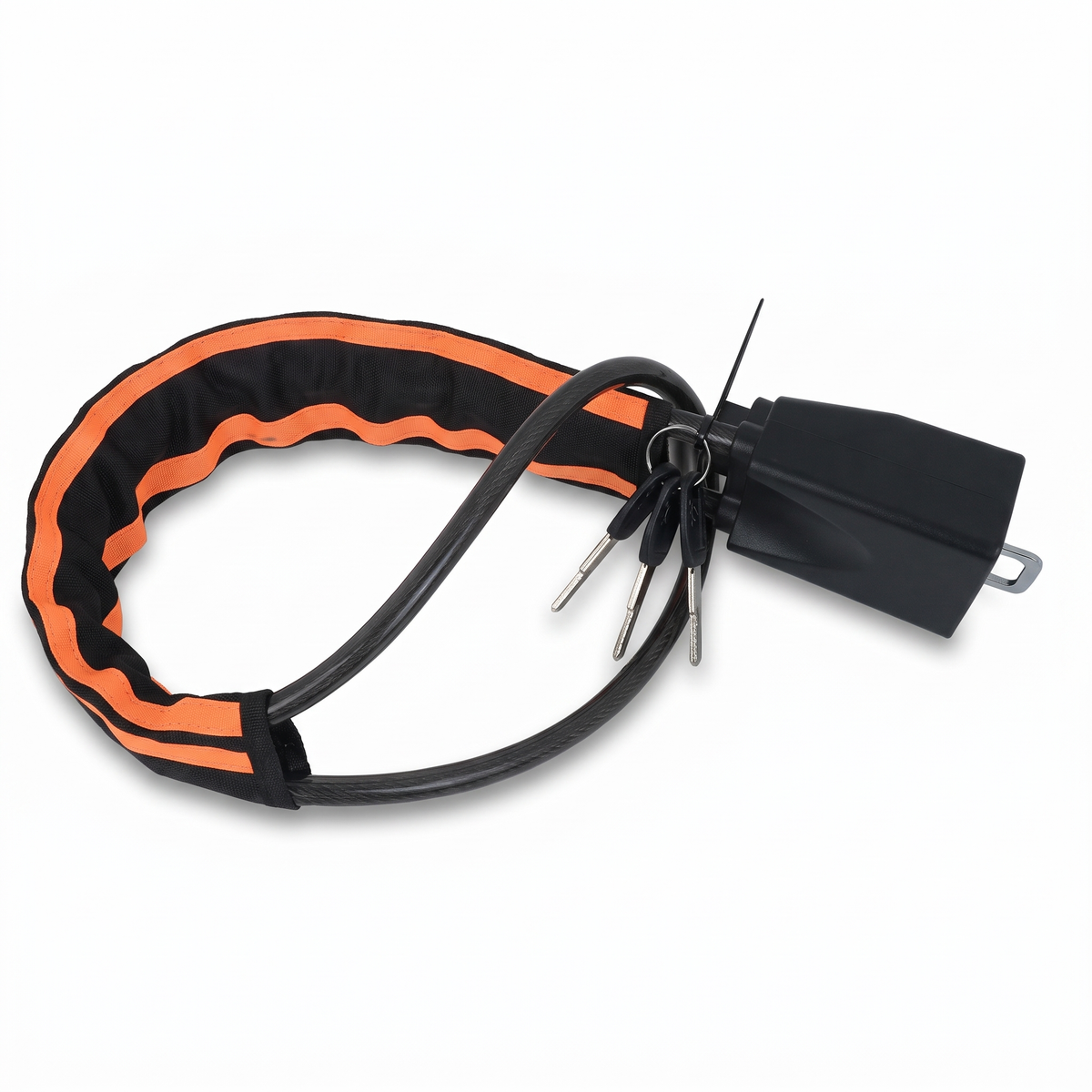 NoTheft steering wheel lock in Reflective Orange