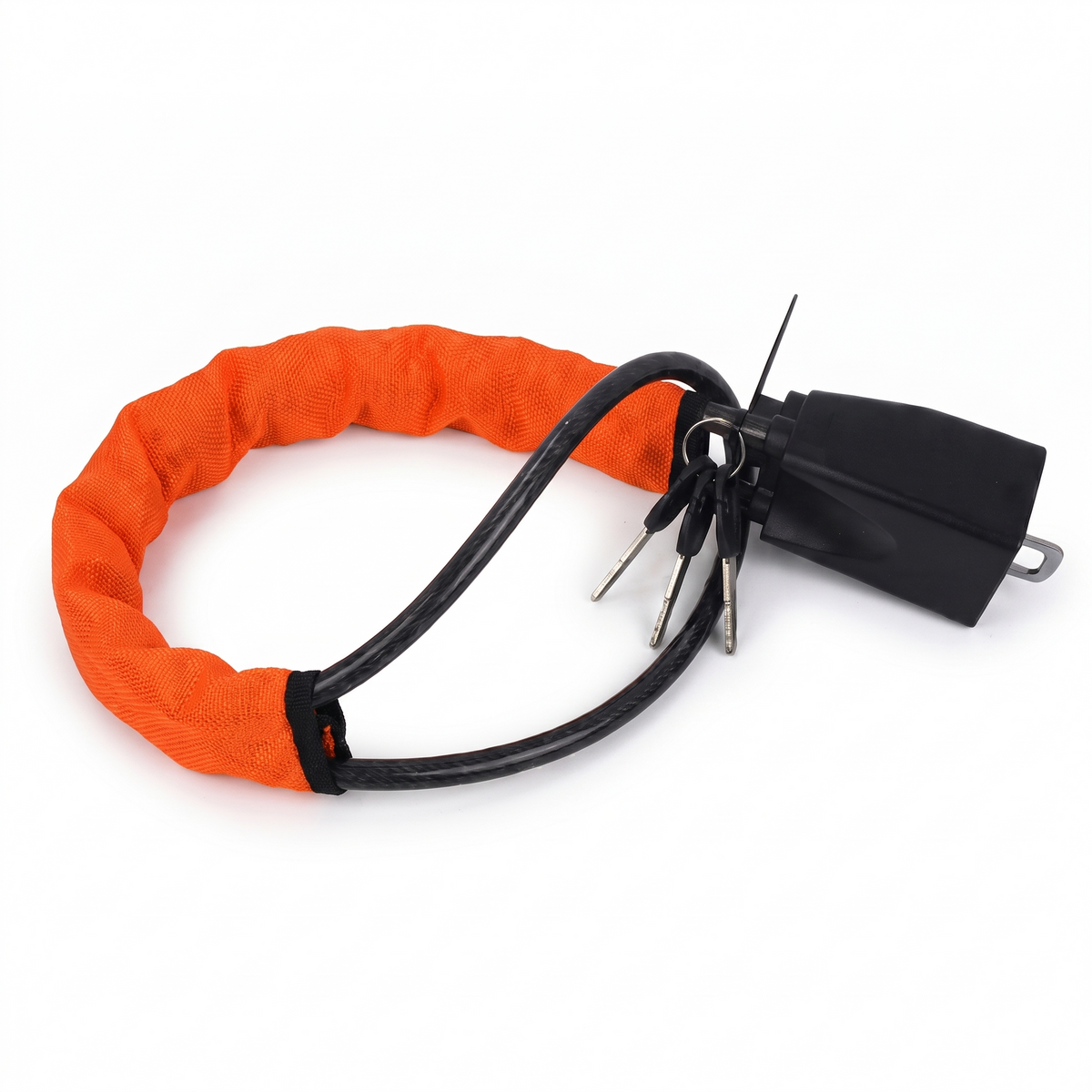 NoTheft steering wheel lock in Orange